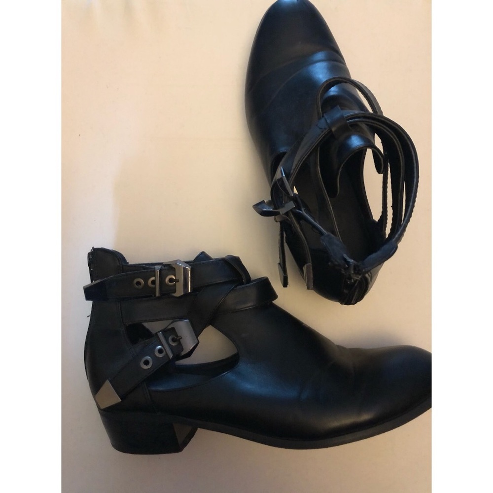 Forever 21 Cutout Booties